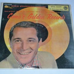Vinyle 45T Vocal  Perry Como ?- Como's Golden Records