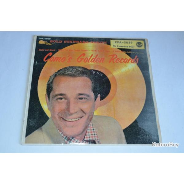 Vinyle 45T Vocal  Perry Como ?- Como's Golden Records