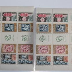 Timbres France Feuille philatec s&eacute;par&eacute; 1964 neufs