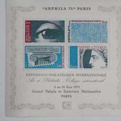 Timbres France Arphila 75 Paris bloc n&deg;7 neuf 1975