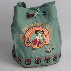 WALT DISNEY Sac &agrave; dos vintage Mickey Mouse Road 66