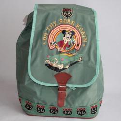 WALT DISNEY Sac &agrave; dos vintage Mickey Mouse Road 66