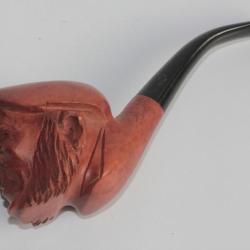 Pipe anthropomorphe St Claude Paysan