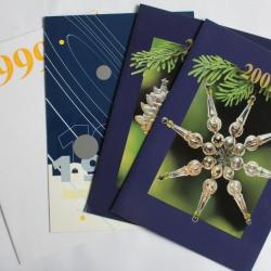 Timbre Suisse bloc x4 PJ nouvelle ann&eacute;e 1999 &agrave; 2001