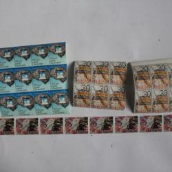 Timbres Pays-Bas blocs x9 &Eacute;v&eacute;nements historiques 1975