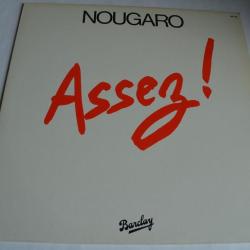 Vinyle 33T Chanson  Nougaro ?- Assez !