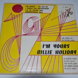 Vinyle 45T Jazz Billie holiday -  I'm yours