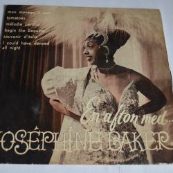 Vinyle 45T  Chanson Jos&eacute;phine Baker ?- En Afton Med ...