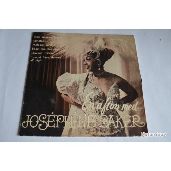 Vinyle 45T  Chanson Jos�phine Baker ?- En Afton Med ...