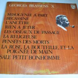 Vinyle 33T Chanson Georges Brassens ?- X