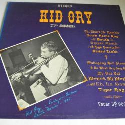 Vinyle 33T Jazz  Kid Ory ?- Live