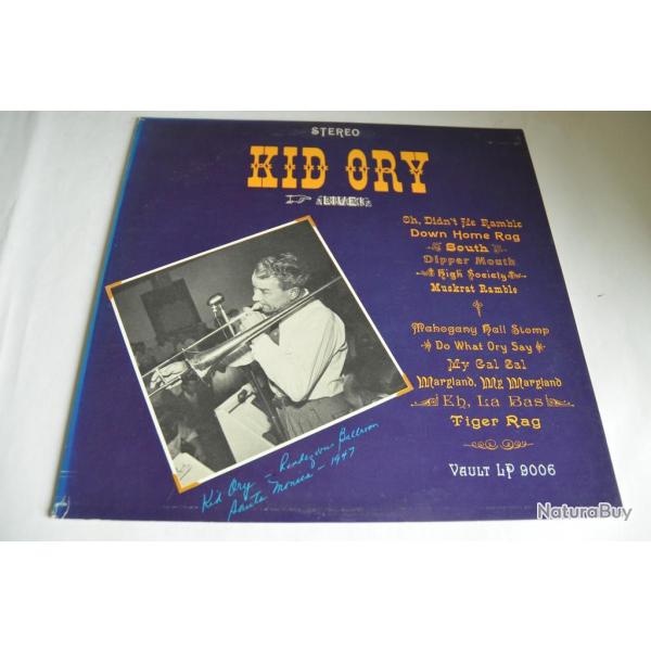 Vinyle 33T Jazz  Kid Ory ?- Live