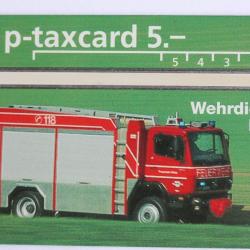 T&eacute;l&eacute;carte L&G Wehrdienste K&ouml;niz 532L Suisse 1995