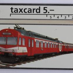 T&eacute;l&eacute;carte L&G Emmental-Burgdorf-Thun-Bahn 212L Suisse 1992