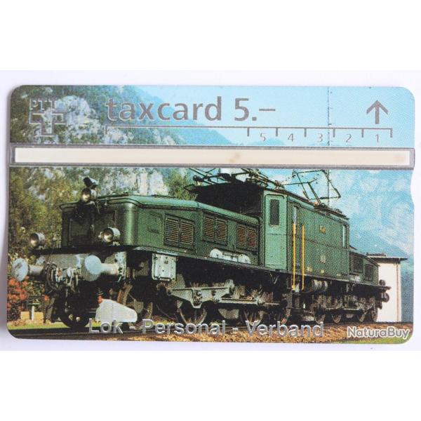 T�l�carte L&G Scweiz. Eisenbahner Verband 204L Suisse 1992