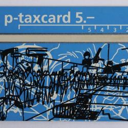 T&eacute;l&eacute;carte L&G Favo Werbung AG Art Card 9 Carlo Alo&eacute; 307L Suisse