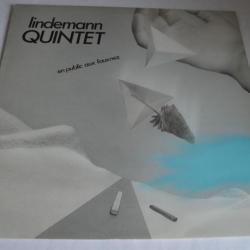 Vinyle 33T Jazz Lindemann Quintet En public au faux-nez