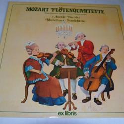 Vinyle 33T Classic Mozart Fl&ouml;tenquartette - A. Nicolet