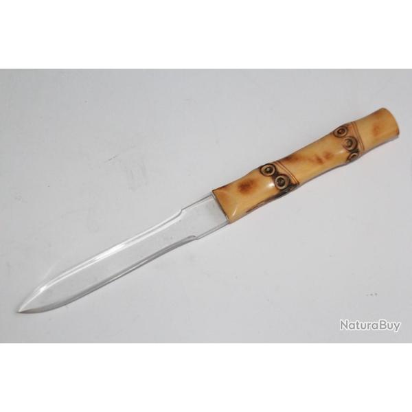 Ouvre lettre - Coupe papier bambou