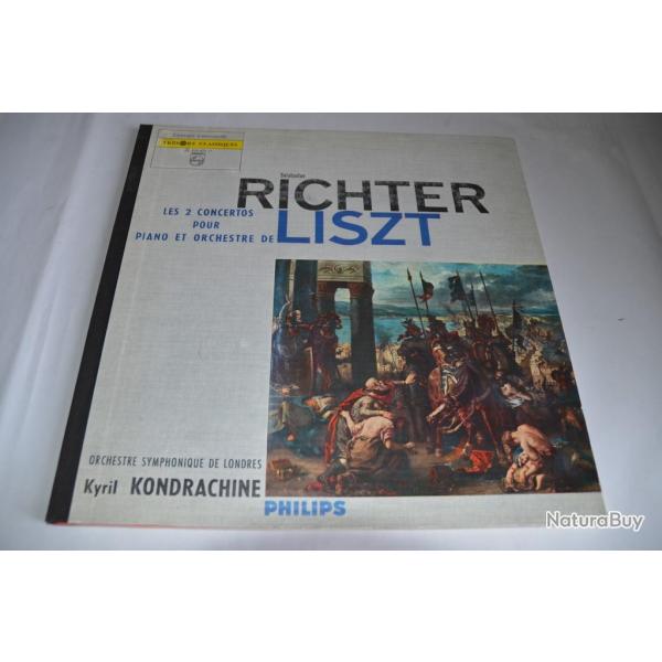 Vinyle 33T Classic Les 2 Concertos Pour Piano Et Orchestre De Liszt