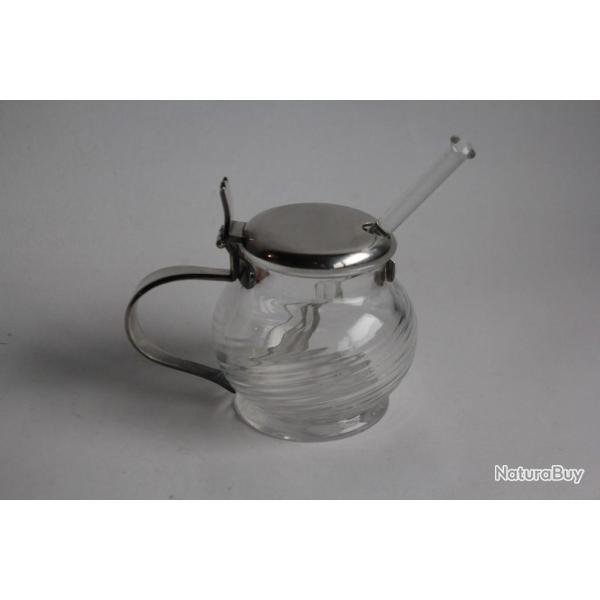 CHRISTOFLE Moutardier cristal