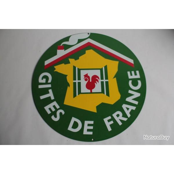 Plaque �maill�e G�tes de France double face 46 cm