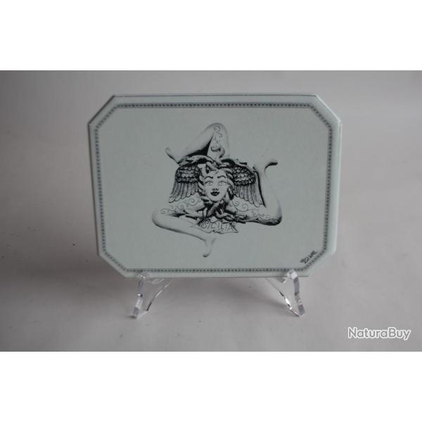 Plaque fa�ence Gival Trinacria Sicile