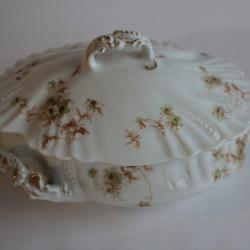Soupière porcelaine Limoges A. Lanternier France
