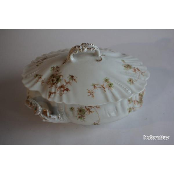 Soupi�re porcelaine Limoges A. Lanternier France