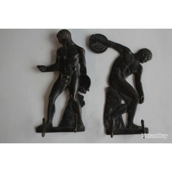 Pat�res murales Bronze Athl�tes grecs