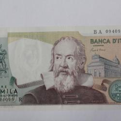 Billet 2000 Lire Galil&eacute;e Italie 1973 neuf