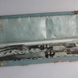 Ancien service &agrave; d&eacute;couper argent Binder Wilhelm Allemagne