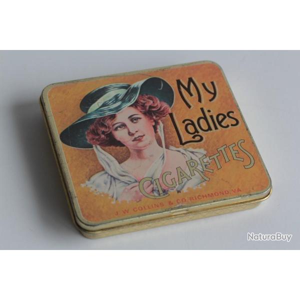 Bo�te � Cigarettes t�le My Ladies J.W. Collins & Co Richmond