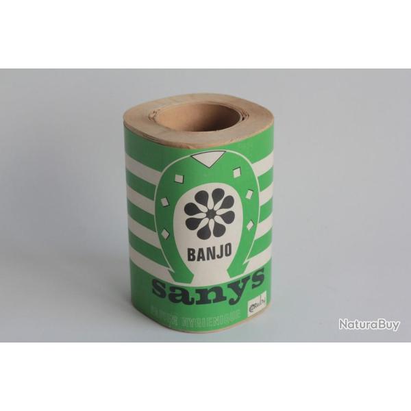 Ancien rouleau papier toilette Papier hygi�nique Sanys Banjo