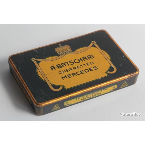 Bo�te � Cigarettes t�le A. Batschari Mercedes