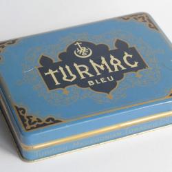 Bo&icirc;te &agrave; Cigarettes t&ocirc;le Turmac bleu