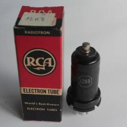 Ampoule radio RCA 12K8 radio &agrave; tube neuf