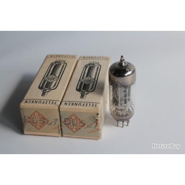 Paire Ampoules radio Telefunken DL907 radio � tube neuf