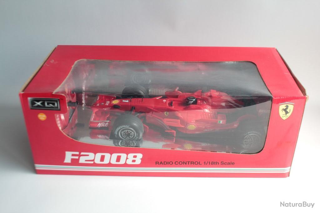 Voiture 1/18 XQ Ferrari F2008 F1 radiocommandé 1/18 (730188 Voiture 1/18 XQ Ferrari F2008 F1 radiocommandé 1/18 (730188