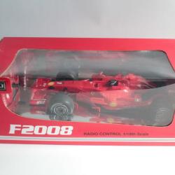 Voiture F1 radiocommand&eacute; XQ Ferrari F2008 1/18