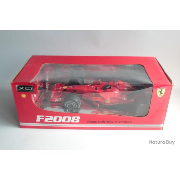 Voiture F1 radiocommand� XQ Ferrari F2008 1/18