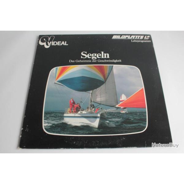 Laserdisc PAL Segeln das Geheimnis Geschwindigkeit  Bildplatte 1982
