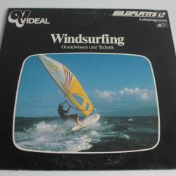 Laserdisc PAL Windsurfing Grunwissen und technik  Bildplatte 1982