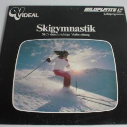 Laserdisc PAL Skigymnastik  Vorbereitung Bildplatte 1982