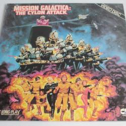 Laserdisc PAL Mission Galactica The cyclon Attack 1980