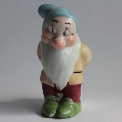 Porte brosse à dent Nain porcelaine Blanche Neige Walt Disney