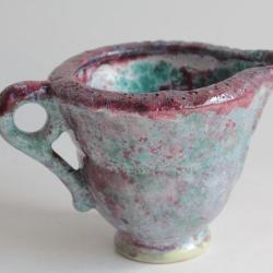 Pot à crème céramique émaillée Salins France