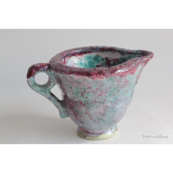 Pot � cr�me c�ramique �maill�e Salins France