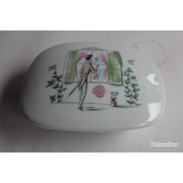 PEYNET Raymond Boite Porcelaine de Rosenthal amour �rotisme