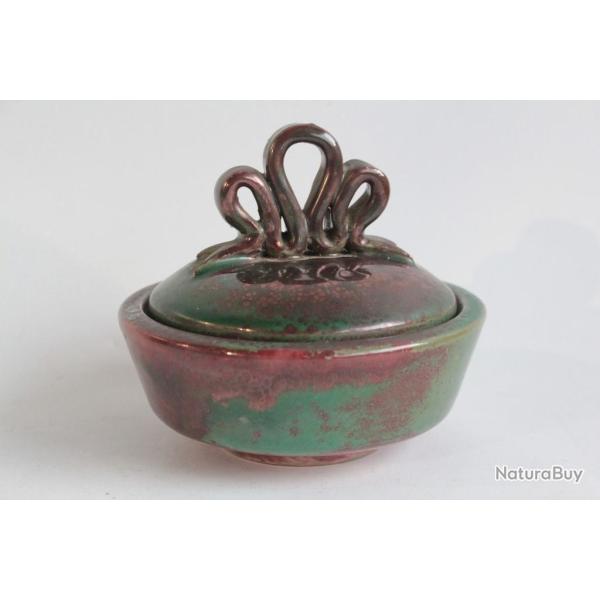 MENELIKA Boite c�ramique iris�e Suisse